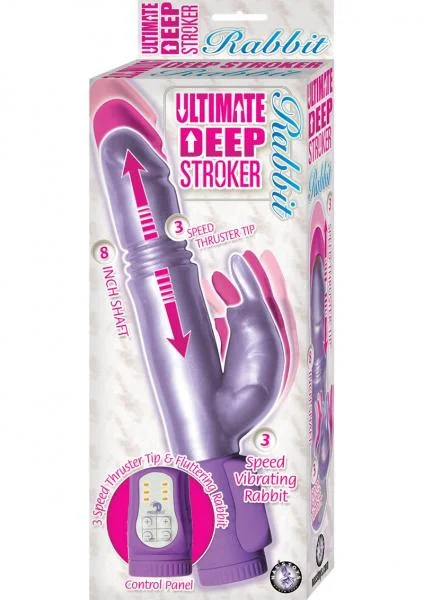 Ultimate Deep Stroker Rabbit Vibrator - Purple — image 5 of 6