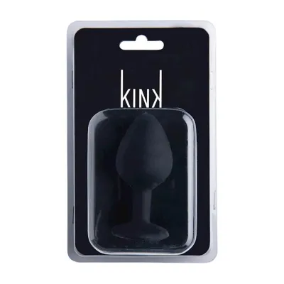 Kink Range Gemmed Plug 3 7 Inch Black Large