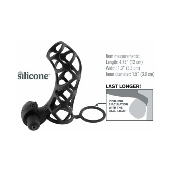 Extreme Silicone Power Cage Black — image 15 of 16