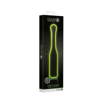 Ouch Glow Paddle Glow In The Dark Green