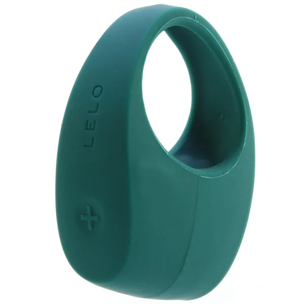 LELO Tor 2 Vibrating Waterproof Cock Ring for Couples - Dark Green