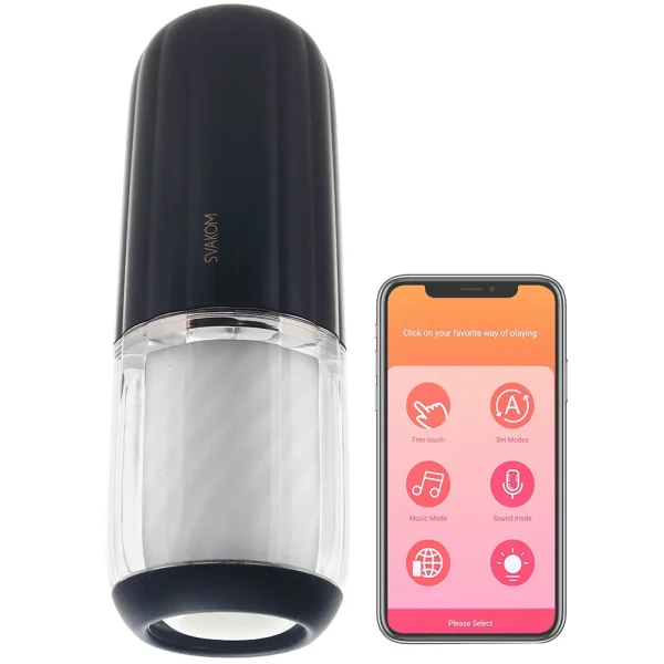 SVAKOM ALEX NEO 2 Powerful Thrusting App Enabled Interactive Penis Masturbator