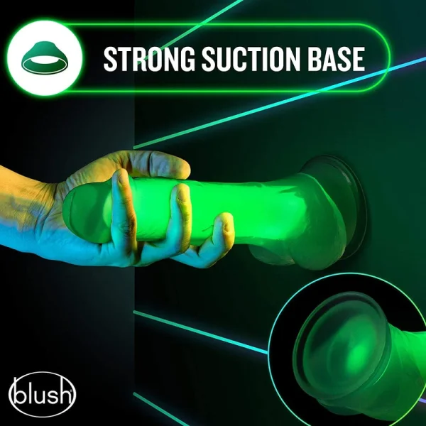 Blush Neo Elite GLOW in the Dark Omnia Dual Density Dildo