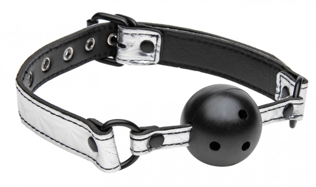 Gagged Breathable Ball Gag