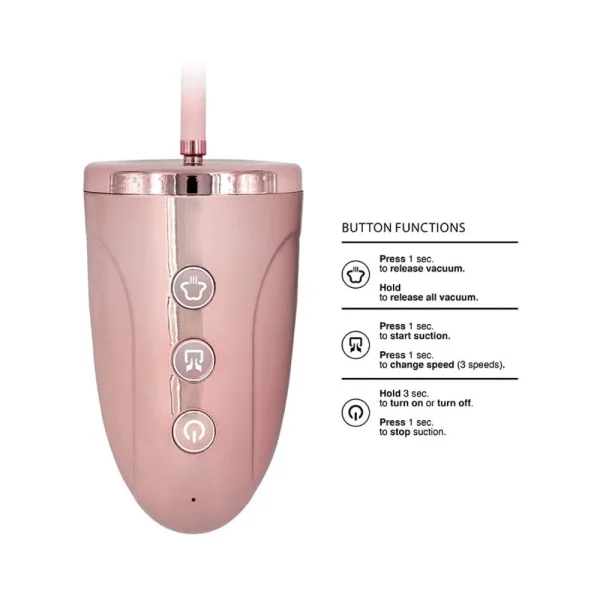Rechargeable Pussy Pump - Pink