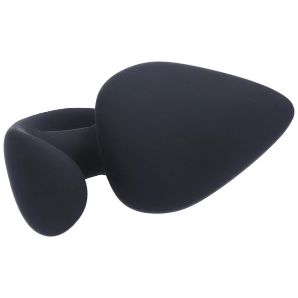 Silicone Anal Plug with Stainless Steel Ball