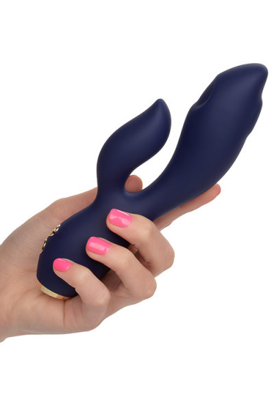 California Exotic Chic Blossom Thumping Rabbit Vibrator