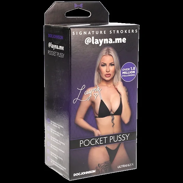 Signature Strokers Girls Of Social Media Layna.Me ULTRASKYN Pocket Pussy