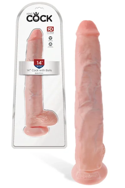 Pipedream Realistic 14" Suction Cup Dildo
