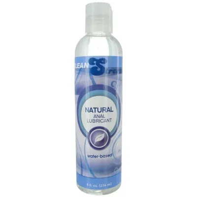 Natural Water Based Anal Lubricant 8 Oz
