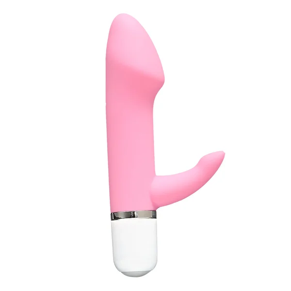 Eva Mini Vibe by VeDO - Rabbit Style, Silicone Vibrator - Make Me Blush Pink — image 6 of 8