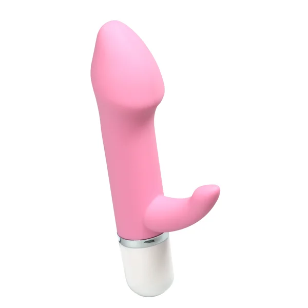 Eva Mini Vibe by VeDO - Rabbit Style, Silicone Vibrator - Make Me Blush Pink — image 5 of 8
