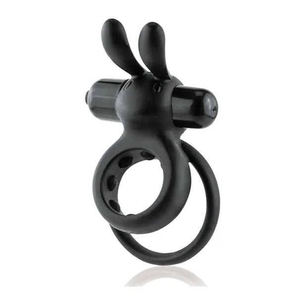 Ohare Vibrating Silicone Cock Ring By Screaming O - Black — image 12 of 13