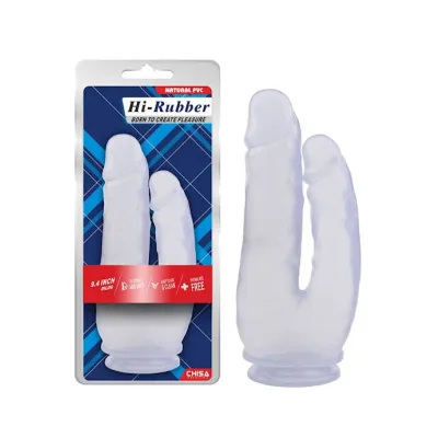 Taffy Double Dong 9 8 Inch Clear 9 8 Inch