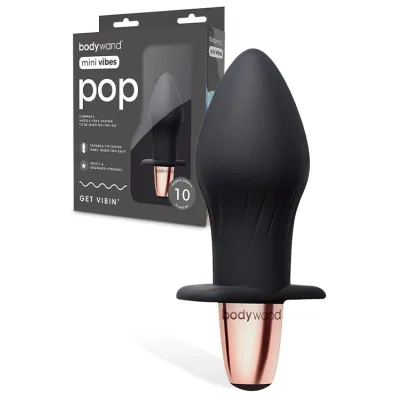 Bodywand Pop 4 25 Mini Vibrating Butt Plug