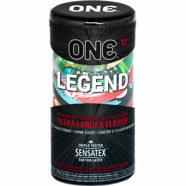 ONE Legend XL Condoms - 12 Pack