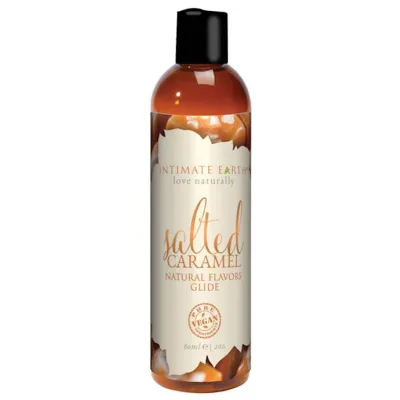 Intimate Earth Natural Flavours Glide Salted Caramel Salted Caramel 60ml