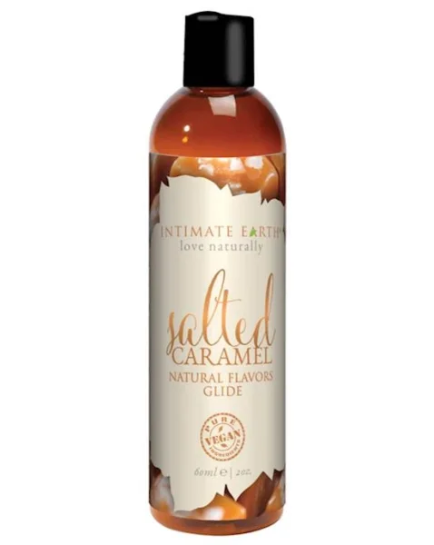 Intimate Earth Natural Flavours Glide - Salted Caramel - Salted Caramel - 60ml