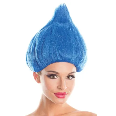 Troll Wig Blue O s