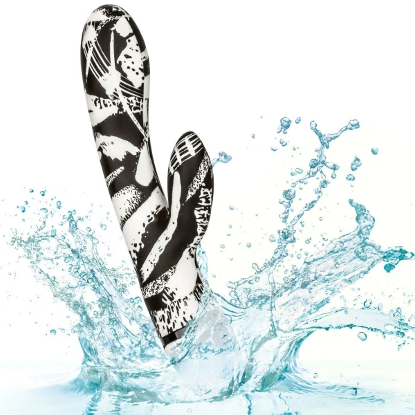 Hype Dual Wand Rechargeable Silicone Dual Stimulation Vibrator By CalExotics