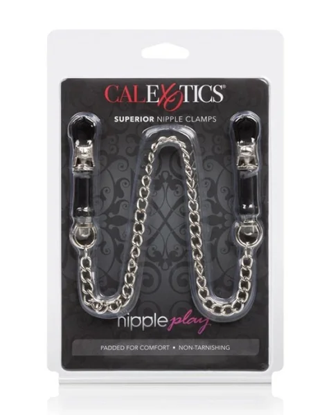 Nipple Play Superior Nipple Clamps - Silver