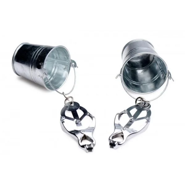 Jugs Nipple Clamps With Buckets Stainless Steel
