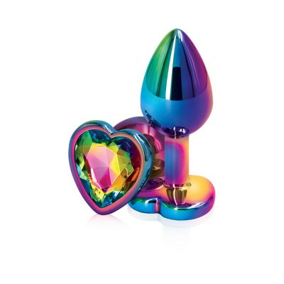 Rear Assets Mulitcolor Heart Small Rainbow