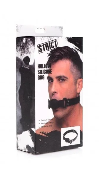 Hollow Silicone Gag — image 5 of 6