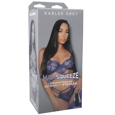 Main Squeeze Karlee Grey Ultraskyn Stroker Vanilla