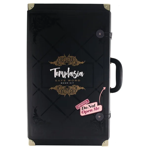 Temptasia Safe Word 9 Piece Bondage Kit With Suitcase