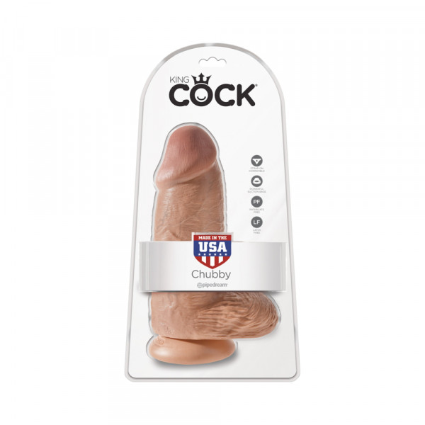 King Cock Chubby 9 inches Cock with Balls Dildo