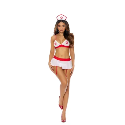 Naughty Nurse One Size White