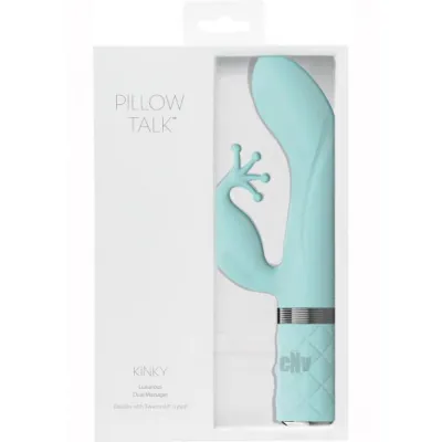 Pillow Talk Kinky Dual Massager Teal