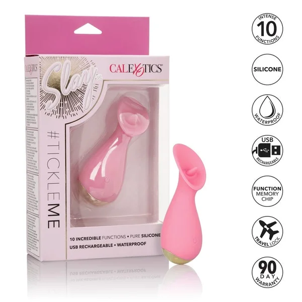 Slay Tickle Me Silicone Waterproof Mini Clitoral Vibrator By CalExotics — image 19 of 19