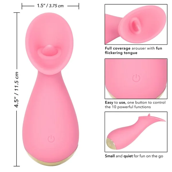 Slay Tickle Me Silicone Waterproof Mini Clitoral Vibrator By CalExotics — image 17 of 19