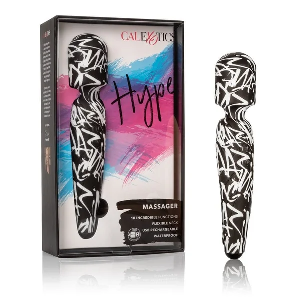 Hype Massager Rechargeable Silicone Wand Style Vibrator By CalExotics — image 12 of 15