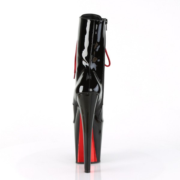 8 inches Heel, 4 inches PF Two Tone Lace-up Ankle Boot, Side Zip — image 4 of 4