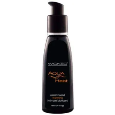 Aqua Heat Water Based Warming Senstion Lubricant 2 Oz