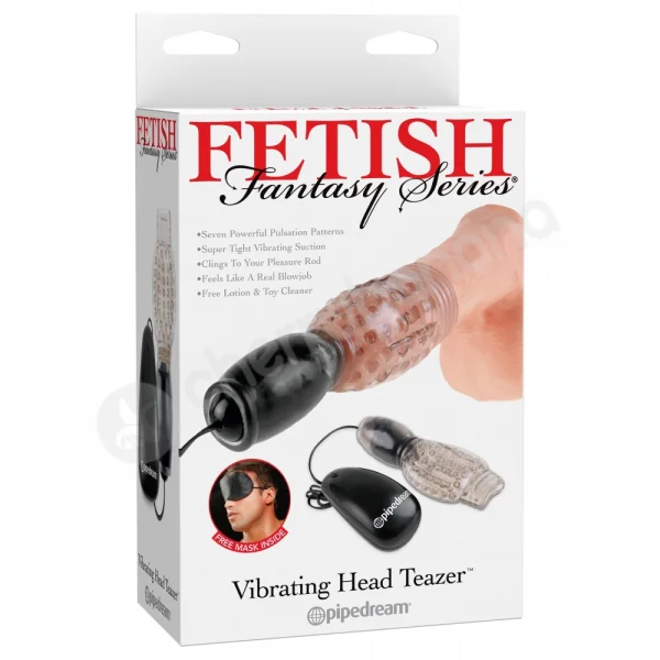 Fetish Fantasy Series Black Vibrating Head Teazer