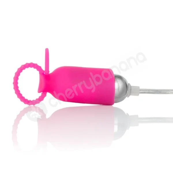 Nipple Play Pink Silicone Vibrating Nipple Pleasurizers