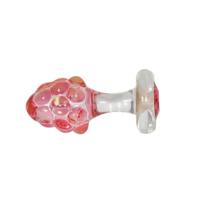Crystal Delights Pineapple Delight Plug w Pink Crystal