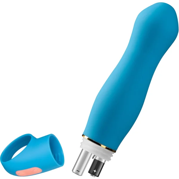Aria Smokin' AF 10-Function Silicone G-Spot Vibrator By Blush - Coral