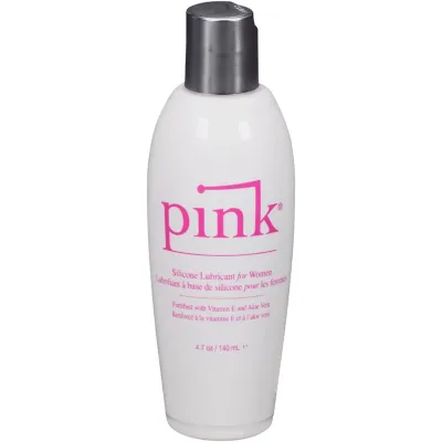 Pink Silicone Lubricant for Women 4 7 Oz 140 ml