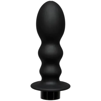 Kink Flow Silicone Anal Douche Accessory Pleasure Black