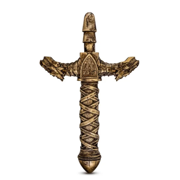 The Realm - Drago - Lock On Dragon Sword Handle - Bronze