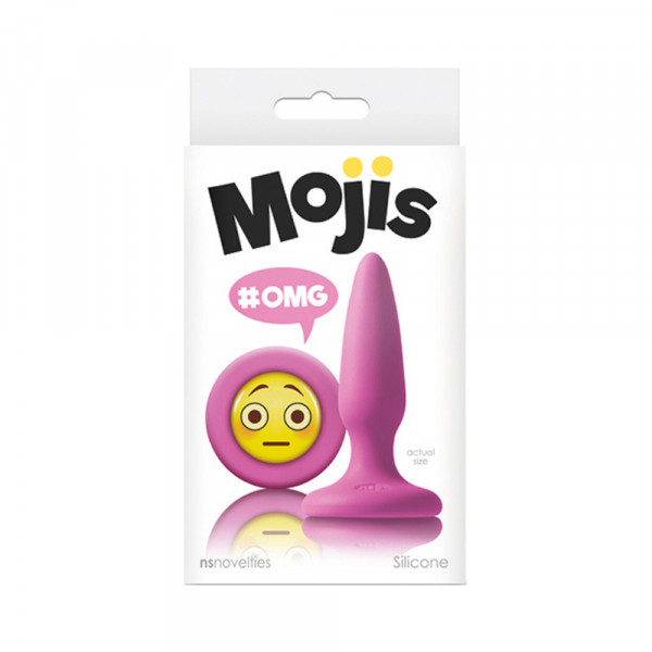 Moji #OMG Mini Butt Plug with Emoji Face