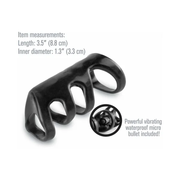 Fantasy X-tensions Vibrating Power Cage - Black
