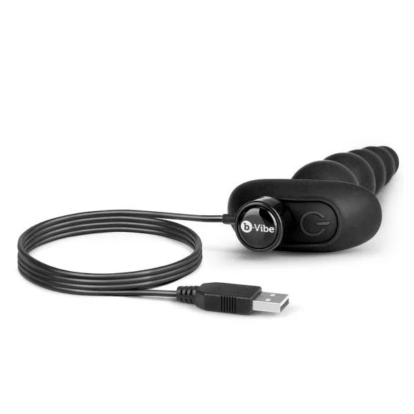 b-Vibe Cinco Rechargeable Remote Control Anal Beads