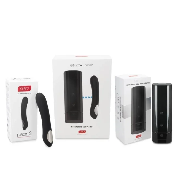 Kiiroo Onyx+ and Pearl 2 Couple Set