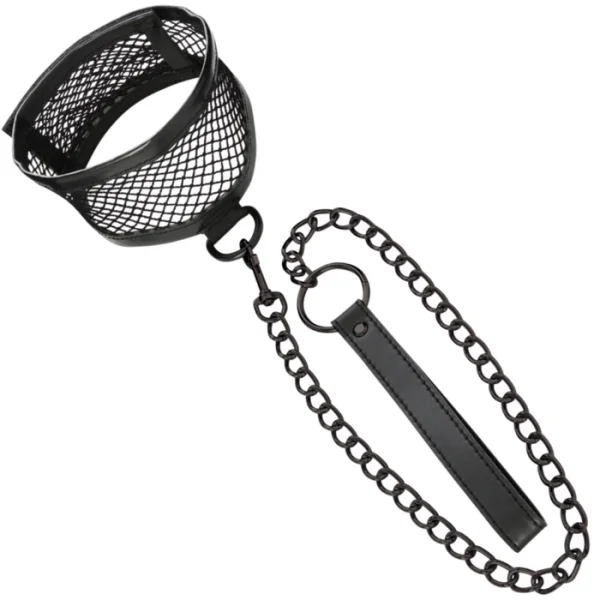 Sex & Mischief Fishnet Collar & Leash